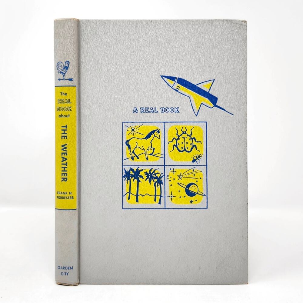 Vintage 1958 Real Book About the Weather Hardcover No DJ